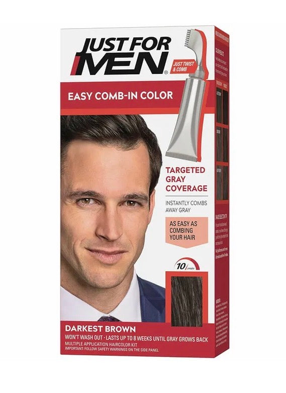 Just for Men Easy Comb-in Color Darkest Brown