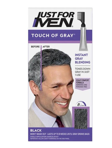 Just for Men Touch of Gray Hair Color BLACk