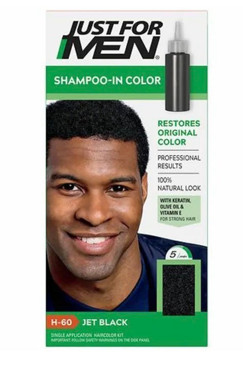 Just for Men Shampoo in Color Jet Black H-61