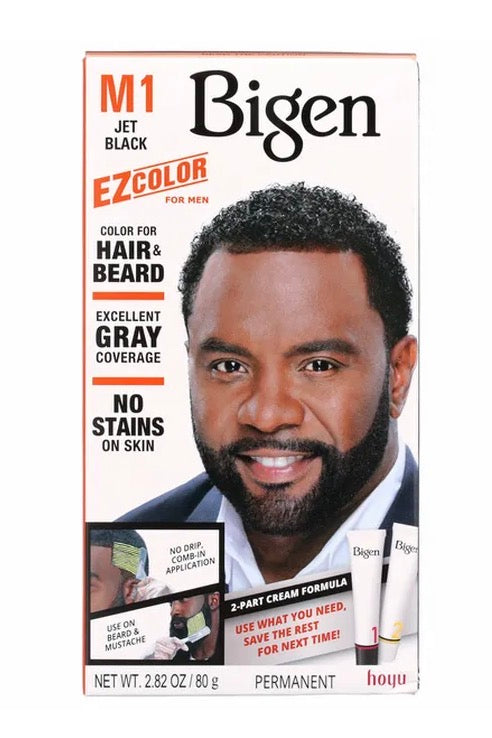 JB1 Jet Black Bigen Semi Permanent Hair Colorb 3 FL OZ