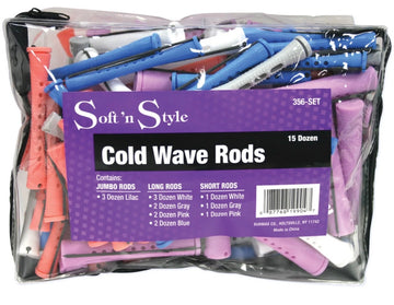 Soft 'N Style 180 pcs. Cold Wave Rod Set