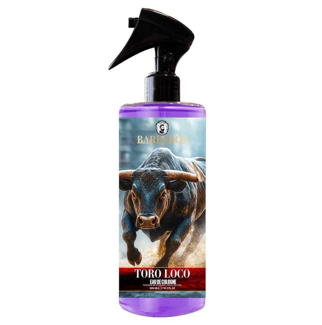 Barbaros cologne/Aftershave 500ml (Toro Loco)