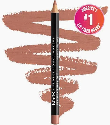 NYX Professional Makeup Slim Lip Pencil Creamy Long-Lasting Lip Liner- Peekaboo Neutral