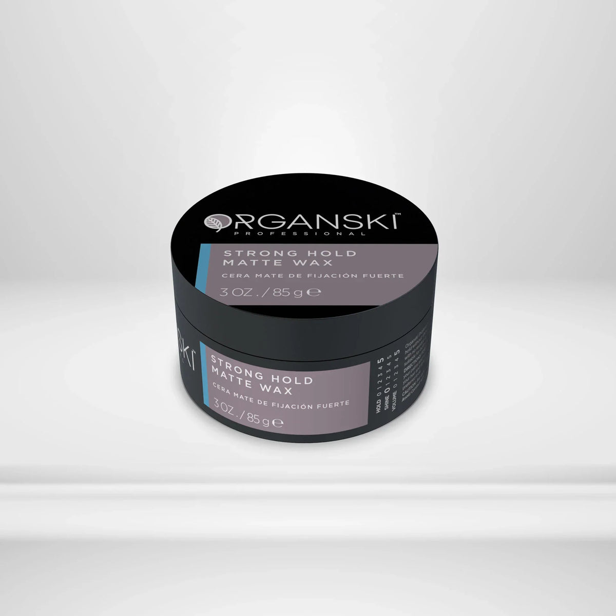 Organsky Strong Hold Matte Wax   3 Oz