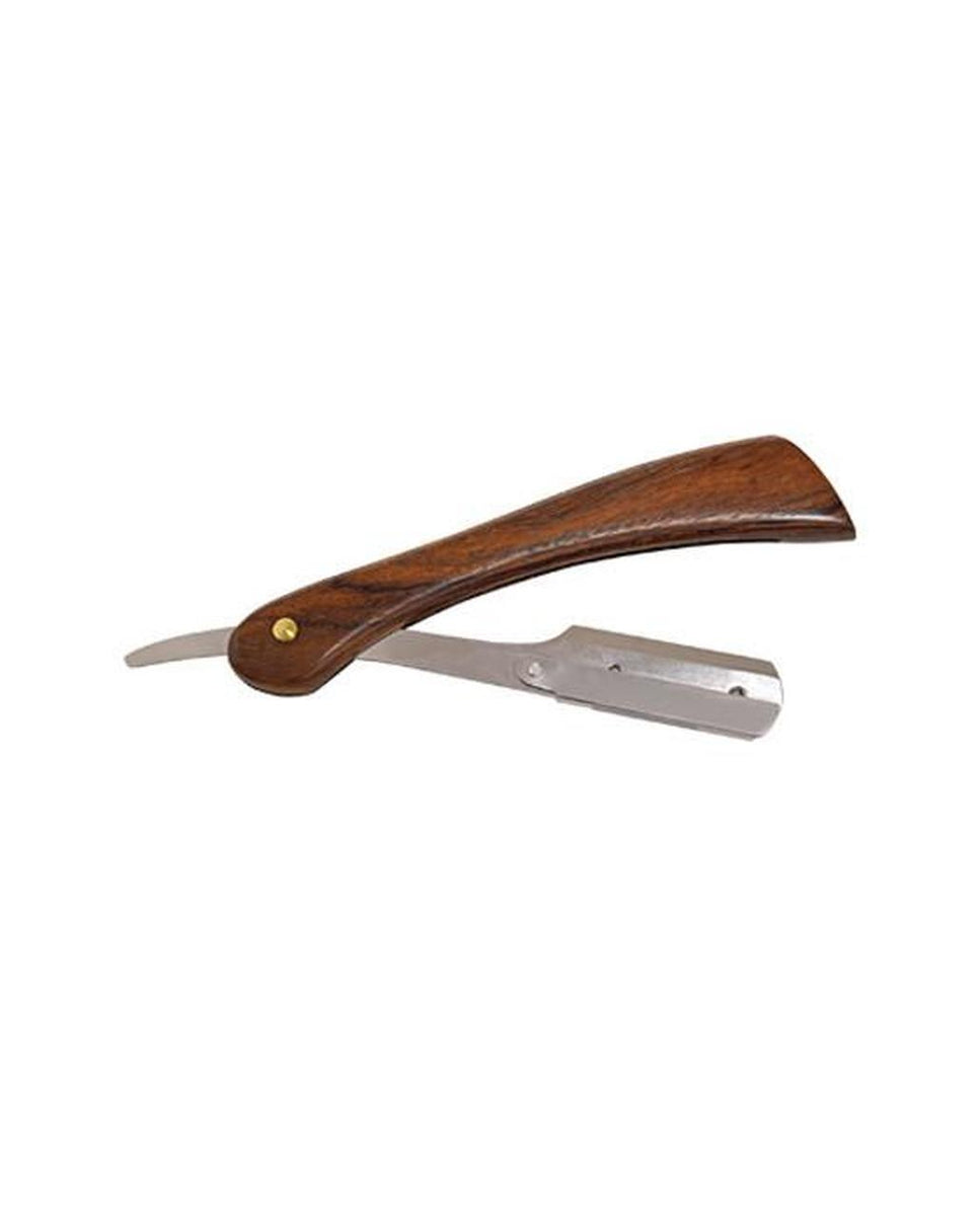 Scalpmaster Wood Handle Straight Razor