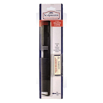 Scalmpaster 2-Way Razor Comb