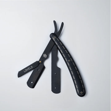 L3VEL3 Butterfly Premium Razor Holder | 1pc Use Dropdown Menu
