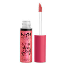 NYX Professional Makeup Butter Gloss Bling Non-Sticky Lip Gloss  0.27 oz   She Got Money