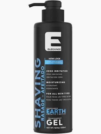 Elegance Plus Shaving Gel Earth  16.9oz