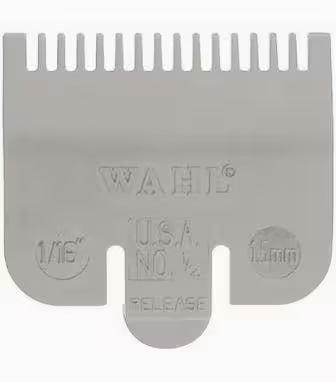 Wahl Professional Color Coded Clipper Guard #1/2 Plastic 1/16"