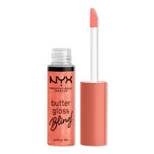 NYX Professional Makeup Butter Gloss Bling Lip Gloss- 02 Dripped Out .27oz