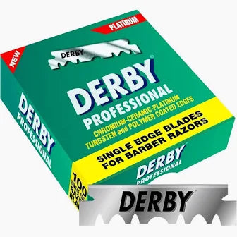 Derby Professional Single Edge Razor Blades 100ct