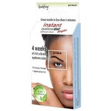 Instant Eyebrow Tint Sensitive - Three App Kit Jet Black