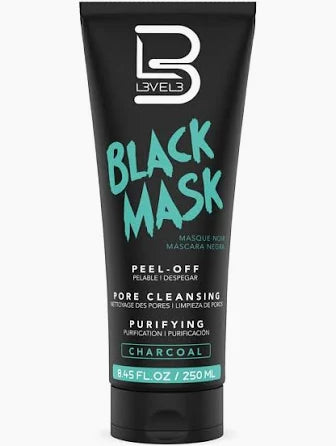Level 3 Black Mask Masks Beauty Peel Off 250mL