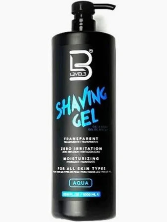 Level 3 Shaving Gel Aqua 33.8 FL OZ