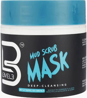 Level 3 Mud Facial Scrub Mask 16.9 FL OZ