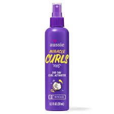 Aussie Miracle Curls 2nd Day Curl Activator Spray Gel 8.5 FL OZ