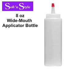Soft Style Wide Mouth Applicator Bottle 8oz