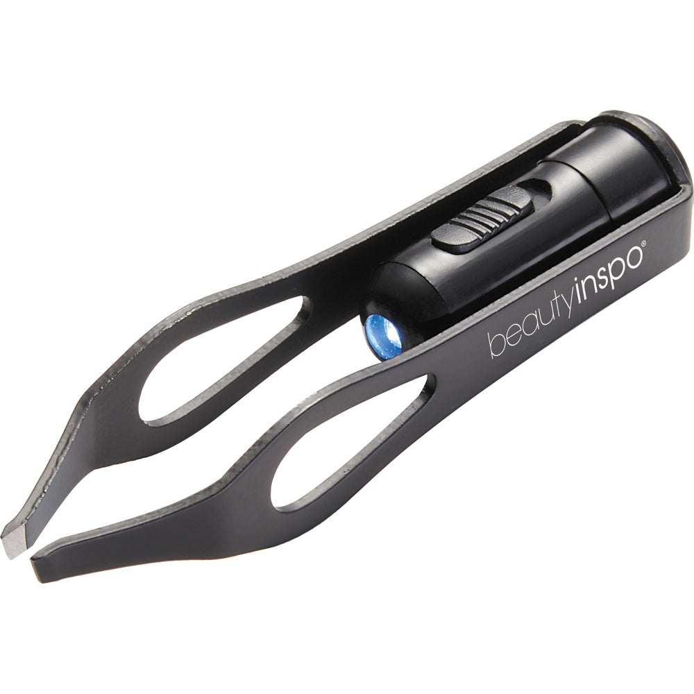 Beauty Inspo illuminating slant tweezer W Led Light