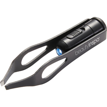 Beauty Inspo illuminating slant tweezer W Led Light