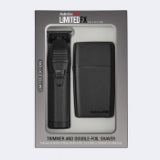 BaBylissPRO LimitedFX Matte Black Trimmer & Double-Foil Shaver Prepack