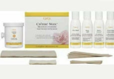 Gigi Creme Wax Microwave Formula Hair Removal System Complete Microwave Kit 35 Piece Kit