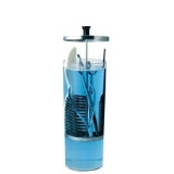 Scalpmaster Barber Maintenance Cleaning Acrylic Sanitizing Jar 42 oz