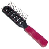 Scalpmaster Purse Size Anti-Static Vent Brush 5 EA
