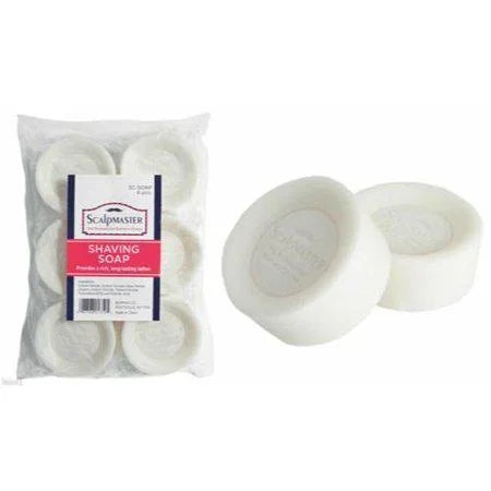 Scalpmaster 6 Pack Professional Barber Shaving Lathering Soap