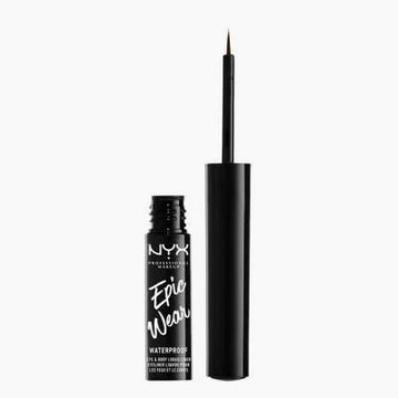 NYX Professional Makeup Epic Wear Long Lasting Liquid Waterproof Eyeliner Black 3.5mL