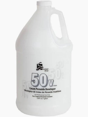 Super Star Creme Peroxide  Developer 50 Volume 1 Gal