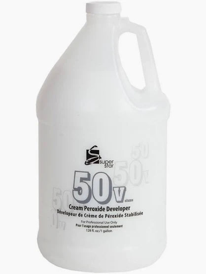 Super Star Creme Peroxide  Developer 50 Volume 1 Gal