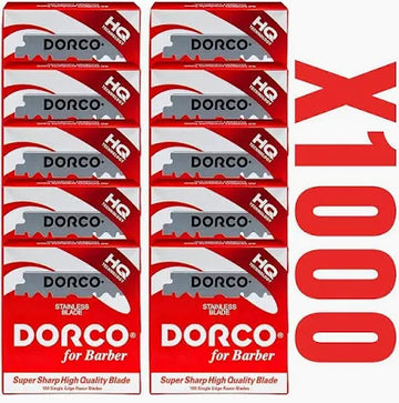 Dorco Stainless Steel Half Blades 100ct