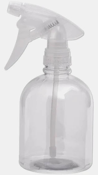 Soft 'N Style Plastic Clear Water Spray Bottle 16oz