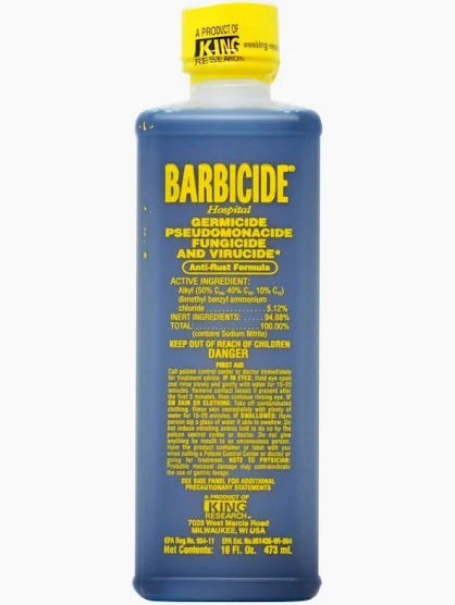 Barbicide Germicide Pseudomonacide Fungicide & Virucide 16 FL OZ