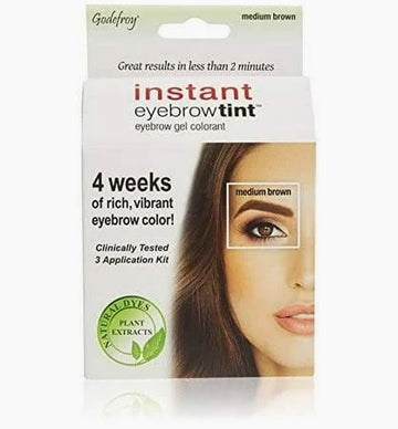 Godefroy Instant Eyebrow Tint Medium Brown