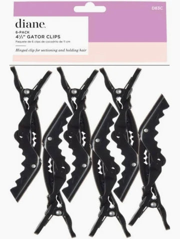 Diane Gator Clips, 4-1/2",