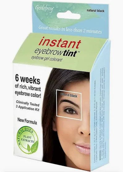 Godefroy Instant Eyebrow Tint Natural Black