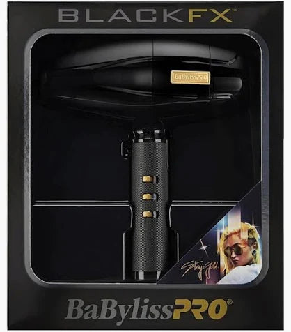 Babylisspro High-Performance Turbo Blackfx Hair Dryer (Black)