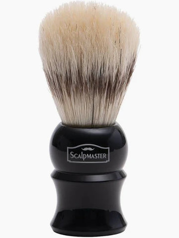 Scalpmaster Professional 100% Boar Bristle Deluxe Shaving Brush
