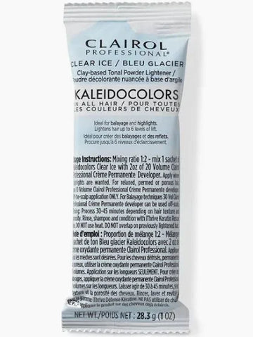 Clairol Professional Clear Ice Kaleidocolors Lightener Pack 1oz