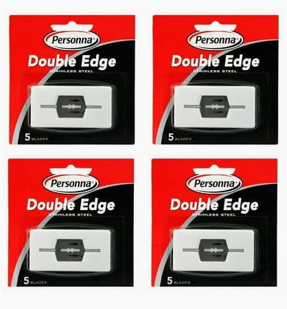Personna De Stainless Steel Double Edge Blades 5pk