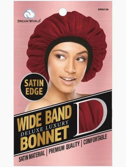 Dream World Women Wide Band Bonnet Satin