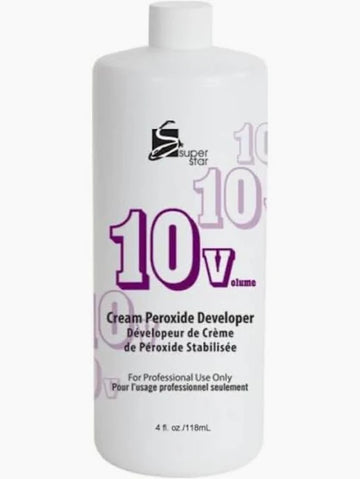 Marianna Super Star Cream Peroxide Developer 10 Volume (Size : 16 oz)