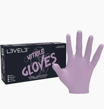 Level 3 Professional Nitrile Gloves Pearl Lavender X-Large