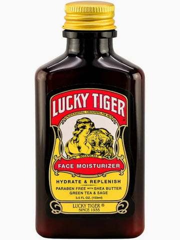 Lucky Tiger Premium Facial Moisturizer Paraben Free 3.5 FL OZ